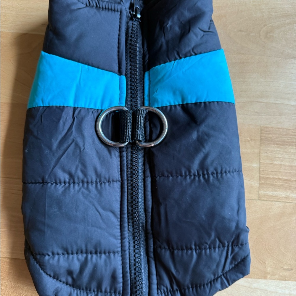 Black and Blue Dog Jacket